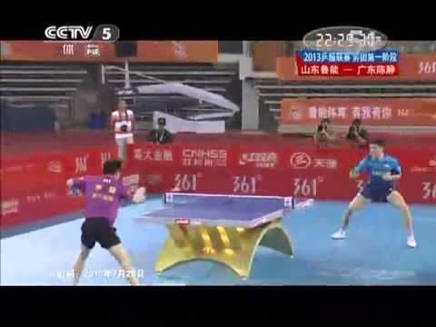 2013 China Super League: Zhang Chao - Ovtcharov Dimitrij [Full match/chinese]