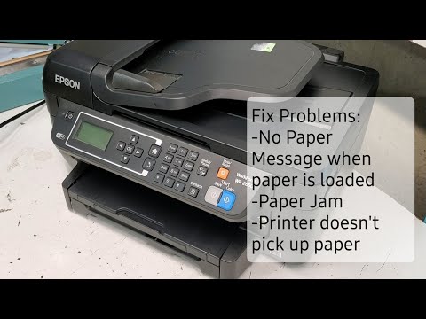 Fix Paper Missing and Jam Problems on Epson Workforce Printers WF-2650 WF-2750