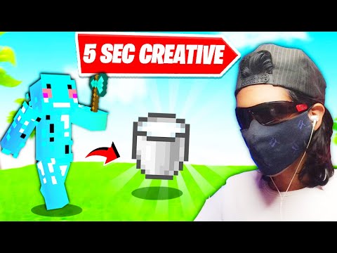 Minecraft But Drinking Milk Gives Creative Mode