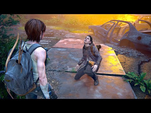 The Last of Us 2 Remastered PS5 Stealth Kills & Aggressive Combat - Gameplay (GROUNDED+) 4K 60 Fps