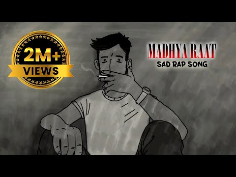 MADHYA RAAT (MK MOKTAN)  ANIMATED SAD RAP VIDEO NEW NEPALI SONG 2022/2079 @m-kmoktan