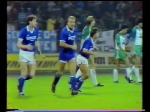 BL 84/85 - FC Schalke 04 vs. SV Werder Bremen 2:2