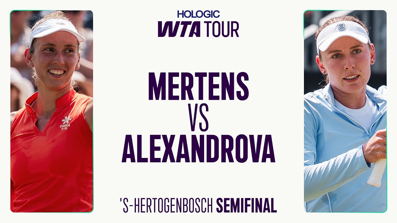 2025 's-Hertogenbosch Semifinal 1 | WTA Match Highlights