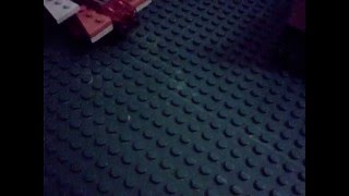 eggs over  easy' and party hat lego style