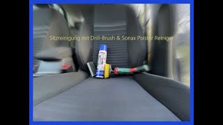 Reinigung | Meine Sitze | Sonax Polster Reiniger & Drillbrush