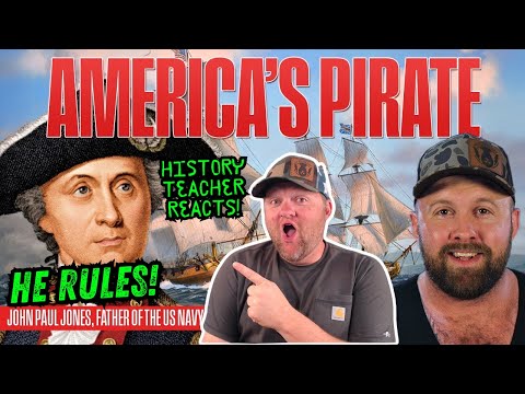 The Father Of America's Navy - John Paul Jones | History Teacher Reacts | The Fat Electrician