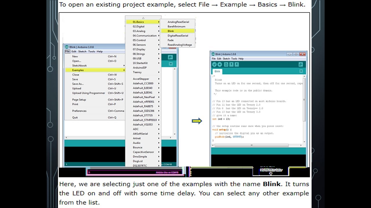 Embedded Systems & Arduino 3 | Arduino installation and First LED Project@TAJ