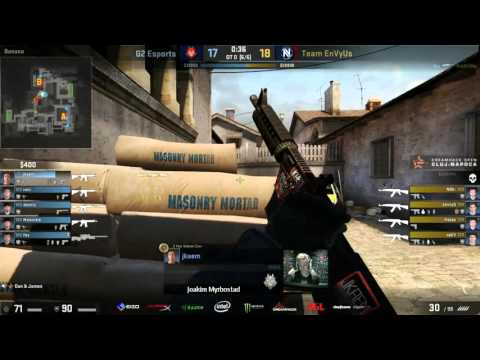 SECOND OVERTIME ROUND EnVyUs vs G2