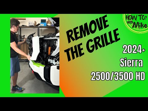 2024 GMC Sierra 2500/3500 HD | How To Remove Grille |Tutorial by M&R Automotive