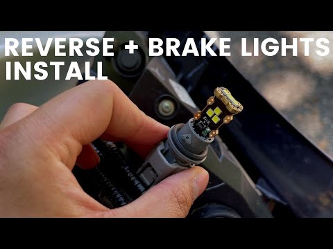 BRAKE LIGHTS AND REVERSE LIGHTS INSTALLATION For 10th Gen Honda Civic