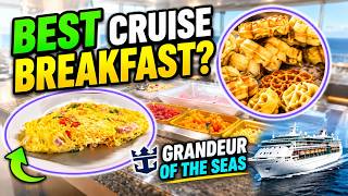 Grandeur of the Seas Cruise Breakfast Review | Royal Caribbean