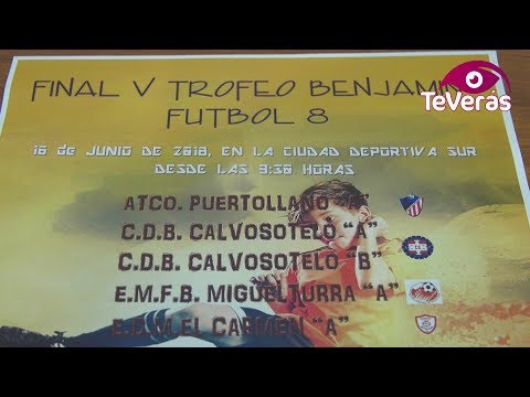 V Trofeo Benjamín Fútbol 8 en la Ciudad Deportiva Sur