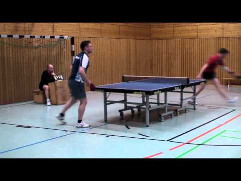 TV Bonn-Geislar - Aggertaler TTC, Klauser - Wachall, Satz 1