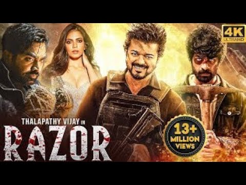 Thalapathy Vijay's RAZOR - Hindi Dubbed South Movie | Vijay Sethupathi, Malvika Mohanan, Arjun Das