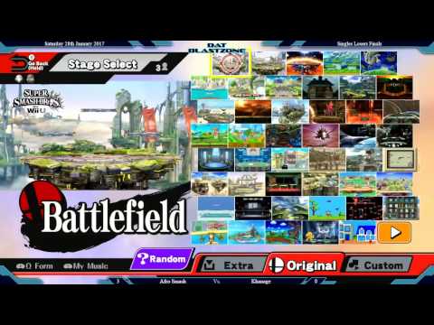 DAT BlastZone 18 - Singles Grand Finals - Kibzu vs Afro Smash