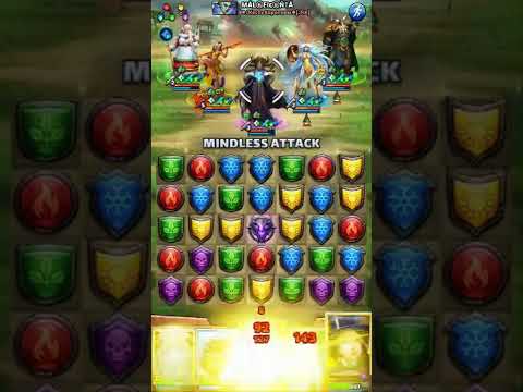 [7thElement] 2022.04.24. War (Rush Attack) vs ♠Месть Королевы♠[MK] (Empires & Puzzles)