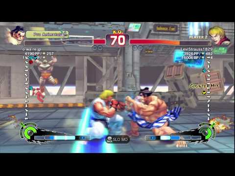 USFIV~ E.Honda (o wa re jp) vs.  Ken (LeviStrauss1829) HD