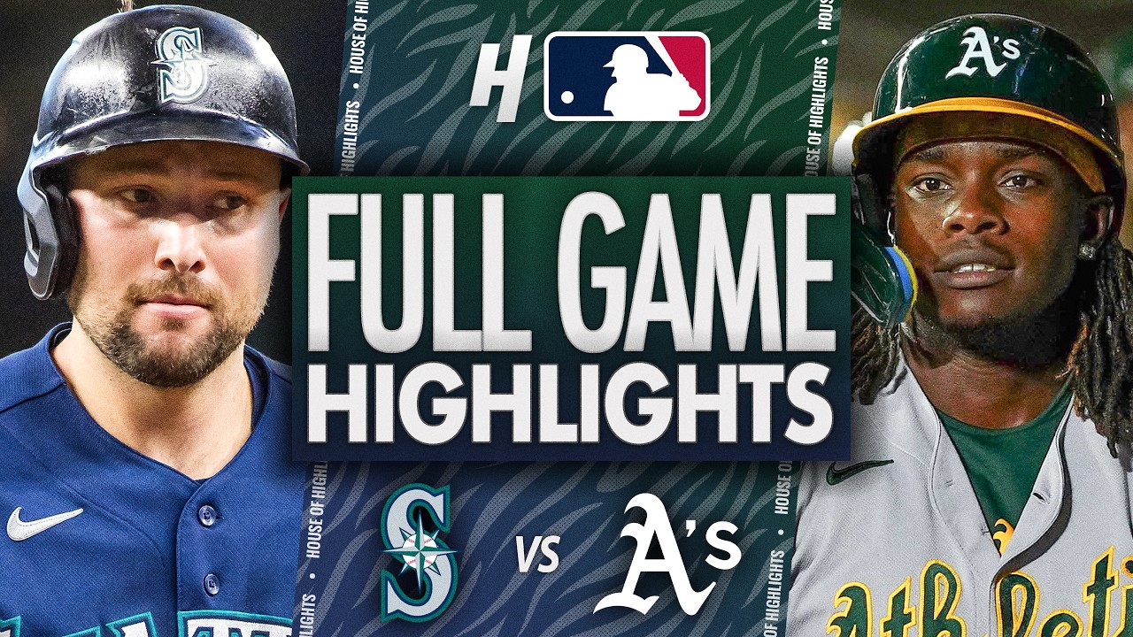 2026년 9월 12일 MLB 시애틀 매리너스 vs 오클랜드 애슬레틱스