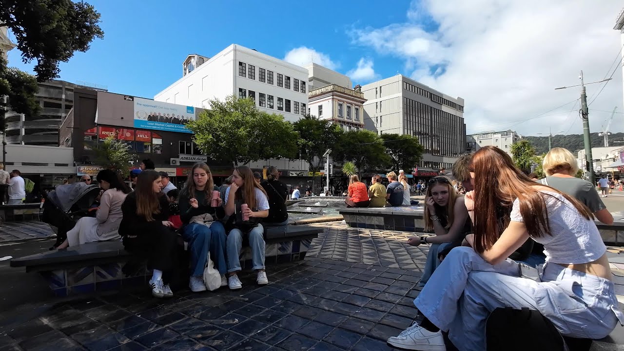 Experience a walking tour around Te Aro Park.