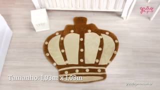 Tapete Coroa Palha e Cáqui | Ref: 37993