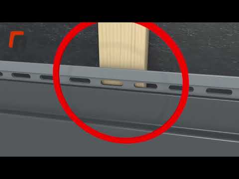 Facade cladding, coverage width 200, installation video