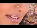 Priyamani With Nose Ring And Nose Pin Closeup