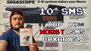 Top 10 Worst Sega Master System Box Arts