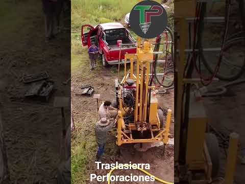 Perforación en Ambul, valle de Traslasierra, Córdoba