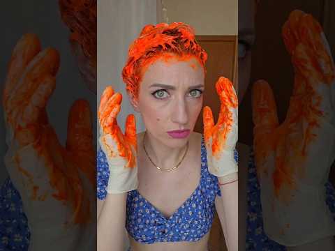 MI SONO TINTA I CAPELLI ARANCIONE FLUO😳 | SECONDO TENTATIVO, AIUTO! COME STO? LA PANZER TERCONAUTI