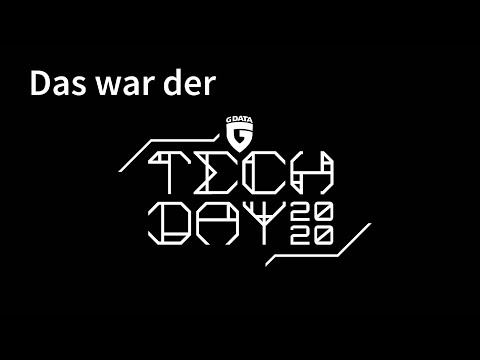 G DATA TechDay 2020 - Rückblick & Behind the Scenes