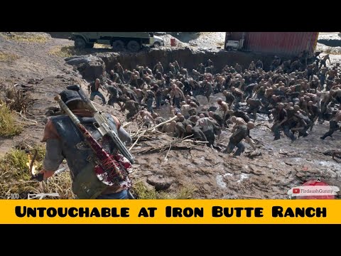 Easy Kill Horde at Iron Butte Ranch - Days Gone
