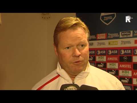 Ronald Koeman over de remise tegen AGOVV