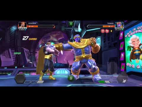 How to defeat Left Side Thanos Uncollected - MCOC Marvel Contest of Champions