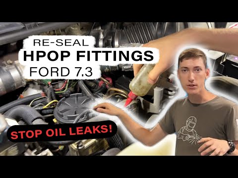 Ford 7.3 Diesel High Pressure Oil Pump (HPOP) Fitting reseal