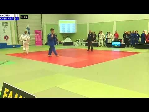 Nuorten SM 2019 Iisalmi: M21-66: AHONEN - KHIRCHILASHVILI