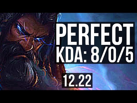 UDYR vs LILLIA (JNG) | 8/0/5, Legendary | KR Diamond | 12.22
