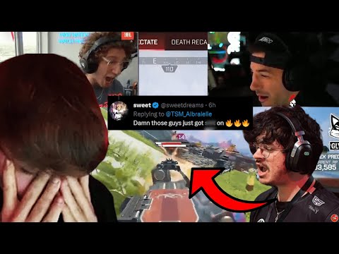 when Albralelie completely FRIED NRG Sweet & the boys with Sheila in ALGS Scrims! 😱