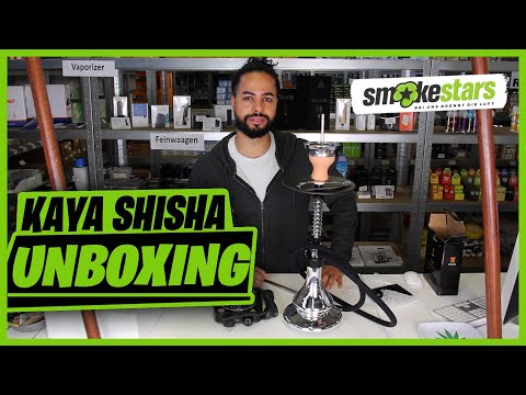 Kaya Shisha Elox Eco 580 Twist silber Unboxing smokestars.de