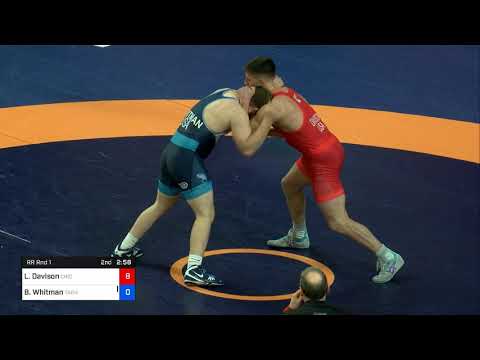 92 Kg Rr Rnd 1 Lucas Davison Chicago Regional Training Center Wildcat WC Vs Brandon Whitman Tarhee