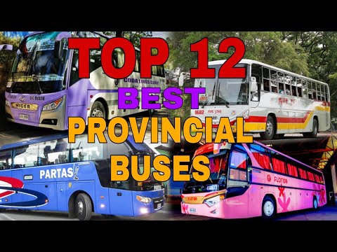 TOP 12 Mga Nangungunang Kumpanya Ng Provincial Bus Sa Pilipinas.