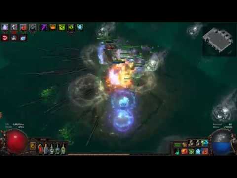 [POE 3.4] Soulwrest & The Baron Necro (Hydra run)