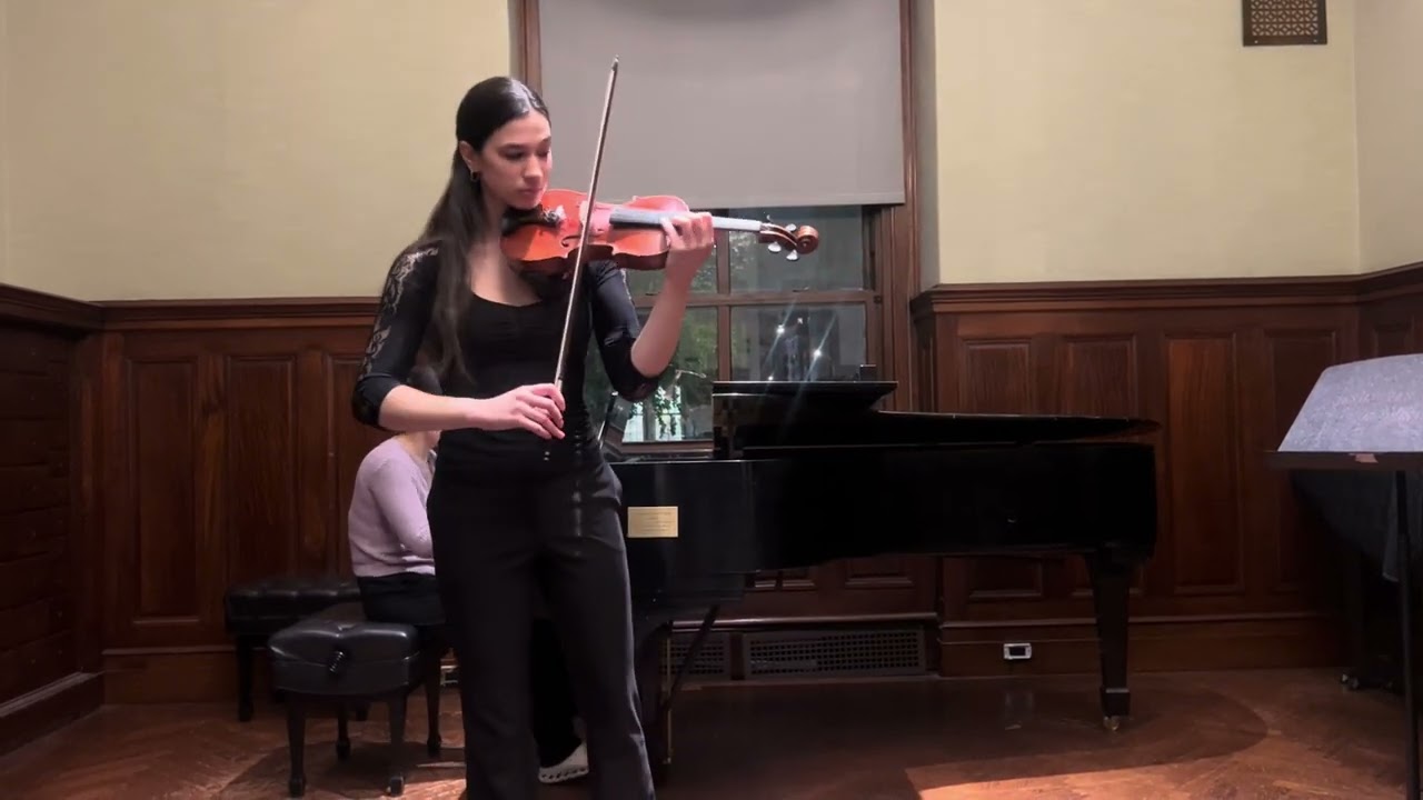Promotional video thumbnail 1 for Violinist, Nicole Razhanskiy