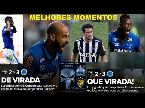 Atlético-MG 2 x 3 Cruzeiro & Bom Humor 98FM 98Live Highlights of the 2016 Brasileirão 7th Round #tbt