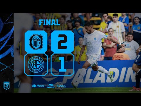 Resumen |  Rosario Central 2-1 Belgrano | #TorneoBetano 2024 Fecha 27