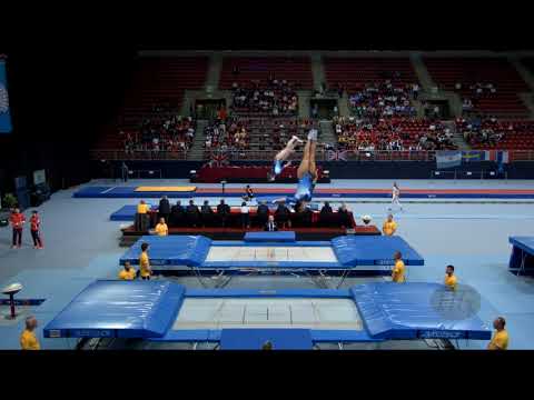 United States of America 1 (USA) - 2017 Trampoline Worlds, Sofia (BUL) - Qualification Synchro R2