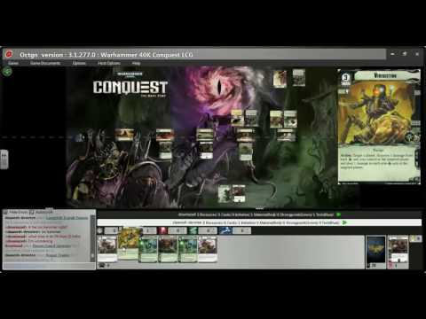 40k Conquest on OCTGN - Illuminor Szeras vs Gorzod