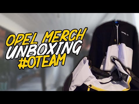 Opel Merchandise #oteam I Unboxing