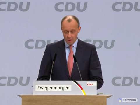 Merz über sozial schwache Gruppen und Frauen