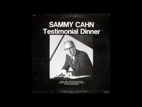 Sammy Cahn Testimonial Dinner
