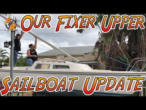 Aggiornamento sui progressi della barca a vela Catalina 22 - Episodio 8 (Apple e Rob)